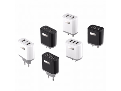 Mobile charger Super Fast 5V 2.1A EU 2 USB Port Micror Wall Plug Mobile Phone Smart Charger Power Adapter