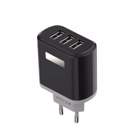 Mobile charger Super Fast 5V 2.1A EU 2 USB Port Micror Wall Plug Mobile Phone Smart Charger Power Adapter