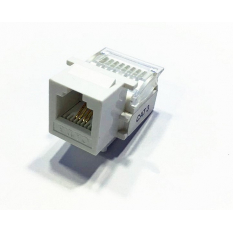 Cat5e Tool-less RJ11 Keystone Jack RJ11 toolless keystone jack 6p4c