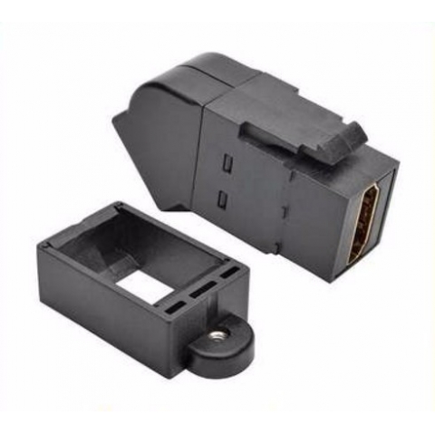 90 Degree Female to Female HDMI Modular Jack