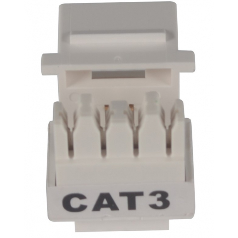 Cat5e Tool-less RJ11 Keystone Jack RJ11 toolless keystone jack 6p4c