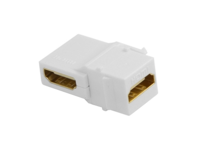 90 Degree Female to Female HDMI Modular Jack