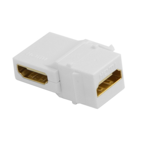 90 Degree Female to Female HDMI Modular Jack