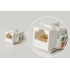 FTP 180 Degree Cat5e Keystone Jack Cheap Price RJ45 Wall Jack