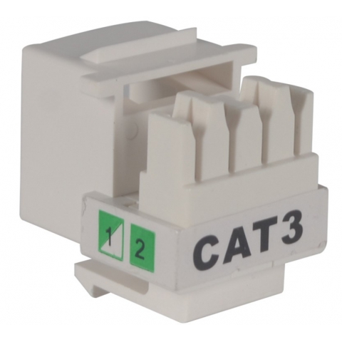 Cat5e Tool-less RJ11 Keystone Jack RJ11 toolless keystone jack 6p4c