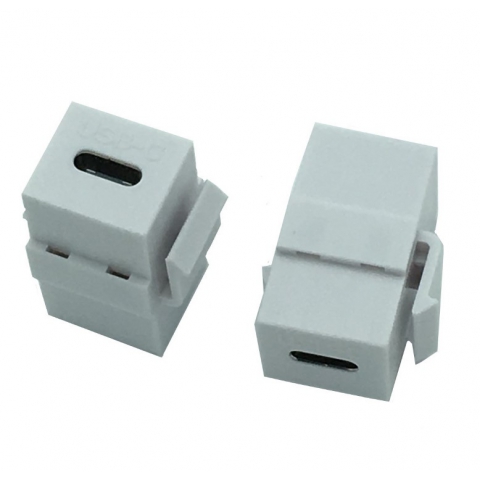 USB 3.1 Type C keystone jack female connector