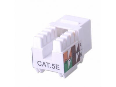 FTP 180 Degree Cat5e Keystone Jack Cheap Price RJ45 Wall Jack