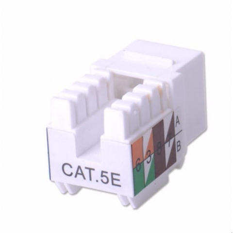 FTP 180 Degree Cat5e Keystone Jack Cheap Price RJ45 Wall Jack