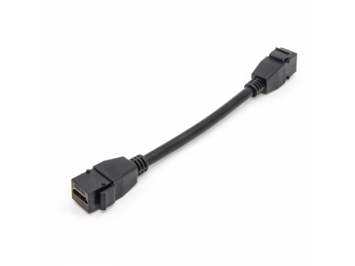 HDMI snap connection cables Female To Female HDMI Keystone Jack