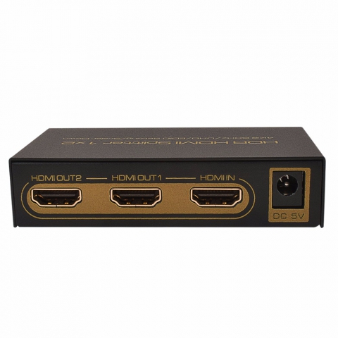 HDR HDMI Splitter 1x2  4K@ 60Hz /UHD/EDID Setting/Scaler Down