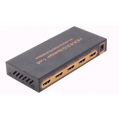 HDR HDMI Splitter 1x4  4K/60Hz UHD HDCP2.2