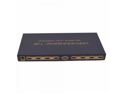 HDR HDMI Splitter 1x8