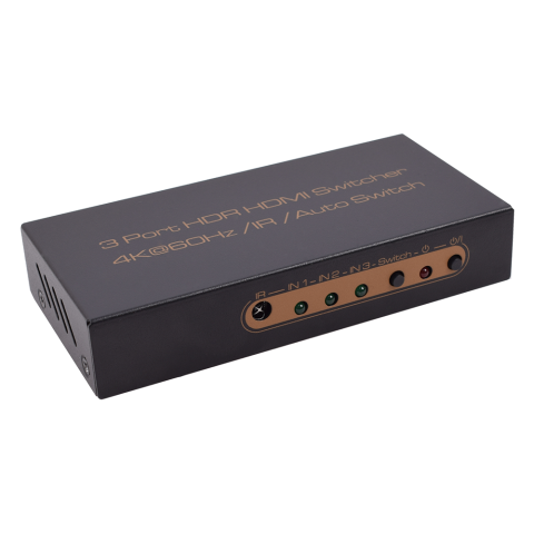 3 Port HDR HDMI Switcher