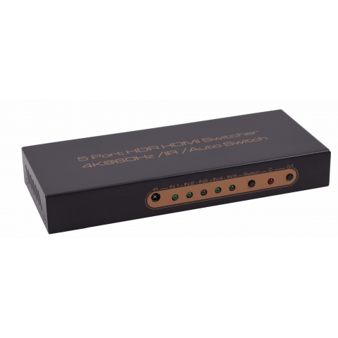 5 Port HDR HDMI Switcher