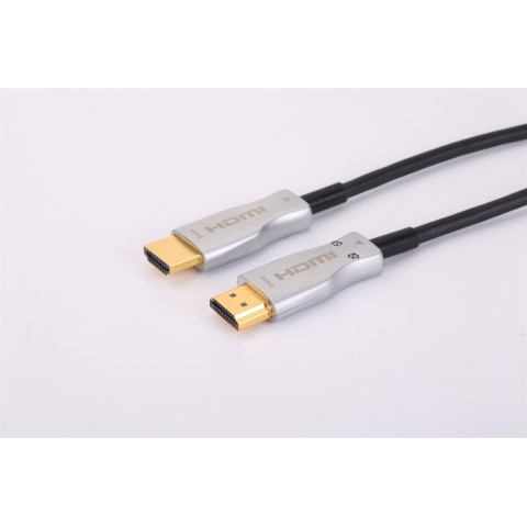 4K@60Hz chroma molded assembly hdmi fiber optic cable