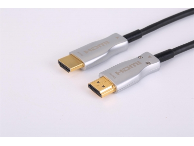 4K@60Hz chroma molded assembly hdmi fiber optic cable