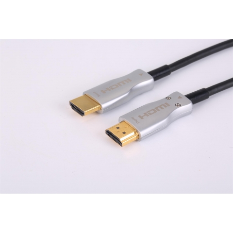 4K@60Hz chroma molded assembly hdmi fiber optic cable