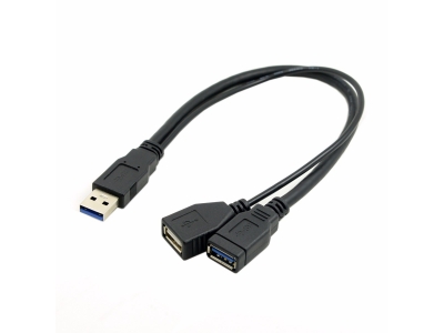 Multifunctional USB3.0 AM to USB3.0 AF and USB2.0 AF Cable Data Transfer and Charging Cables