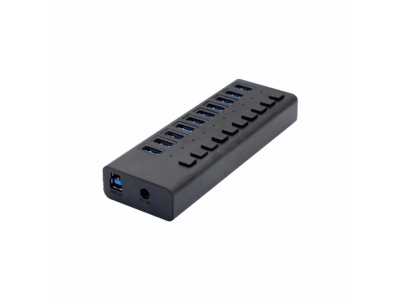 USB 3.0 HUB with 10 Ports USB 3.0 Ports for Data Transfer