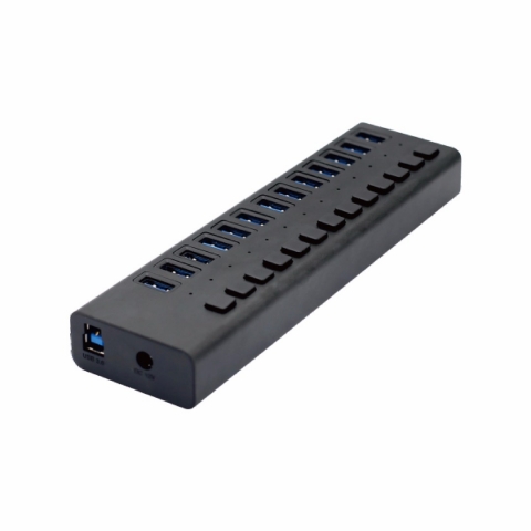 USB 3.0 HUB with 13 Ports USB 3.0 Ports for Data Transfer