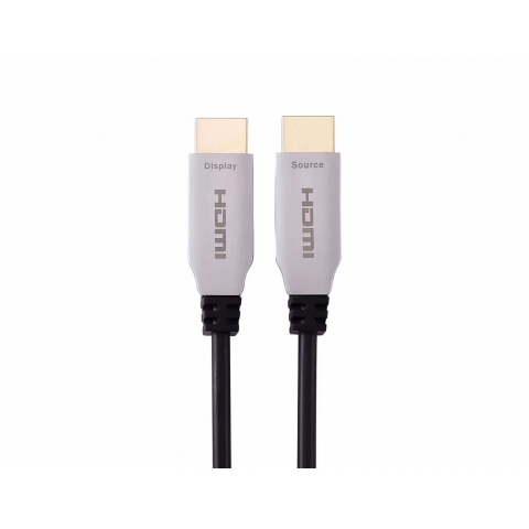 Optical Fiber 10M 30M 50M 100M 200M 4K at 60Hz and AOC Fiber Optic HDMI cable support 18.2Gbps AOC Fiber Optic HDMI 2.0 Cable