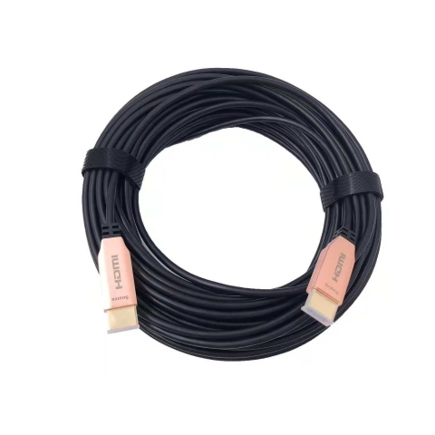 Optical Fiber 10M 30M 50M 100M 200M 4K at 60Hz and AOC Fiber Optic HDMI cable support 18.2Gbps AOC Fiber Optic HDMI 2.0 Cable