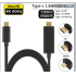 Type C to hdmi adapter For Computer Hd Tv Support 4K 60Hz 4K@60HZ USB type-C to HDMI cable