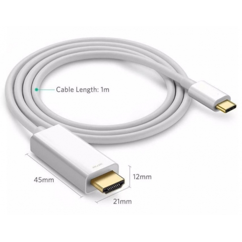 Type C to hdmi adapter For Computer Hd Tv Support 4K 60Hz 4K@60HZ USB type-C to HDMI cable