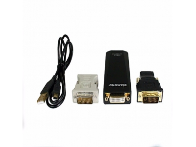 USB3.0 to DVI/HDMI/VGA Audio Multi-Display Adapter