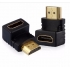 Down 90 degree HDMI Female to Male Angled Adapter