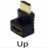 Down 90 degree HDMI Female to Male Angled Adapter