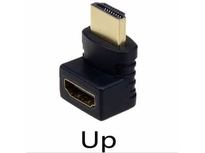 UP 90 degree HDMI Female to Male Angled Adapter