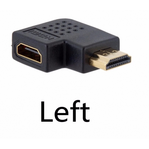 Right 90 degree HDMI Female to Male Angled Adapter