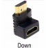 Left 90 degree HDMI Female to Male Angled Adapter