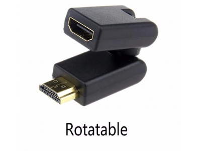 Right 90 degree HDMI Female to Male Angled Adapter