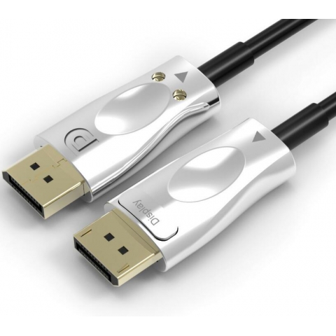 DisplayPort2.0 AOC DP1.4 fiber optic cable 4K/8K/60Hz support DP Active optical cable 1.5M/3M/5M/ 10m/50m/100m