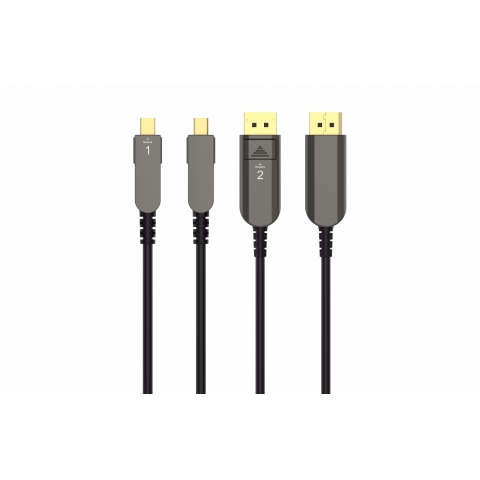 DisplayPort AOC DP fiber optic cable