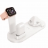 3in1 charging station with wireless pad charging stand for apple watch and airpods