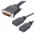 DMS-59 Male to 2 x HDMI Female Adapter