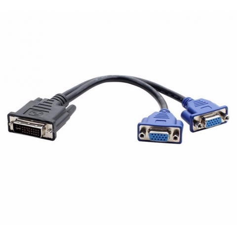 DMS-59 to dual VGA adapter cable video Y splitter cable for Dell OG9438