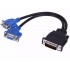 DMS-59 to dual VGA adapter cable video Y splitter cable for Dell OG9438