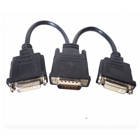 DMS-59 to Dual DVI Video Cable 59pin DMS TO 2*DVI support NVS440, Natirx 4 , FireMV 2200