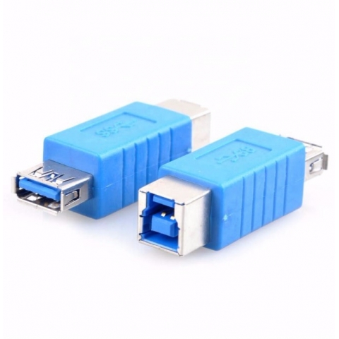 USB 3.0 Type A Female to 3.0 Type B Female USB3.0 AF/BF Adapter