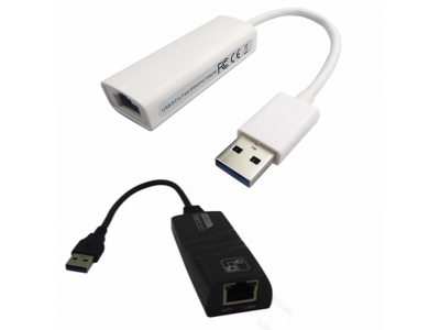 USB 3.0 male to 10/100/1000Mbps Gigabit external RJ45 female network Lan card Adapter