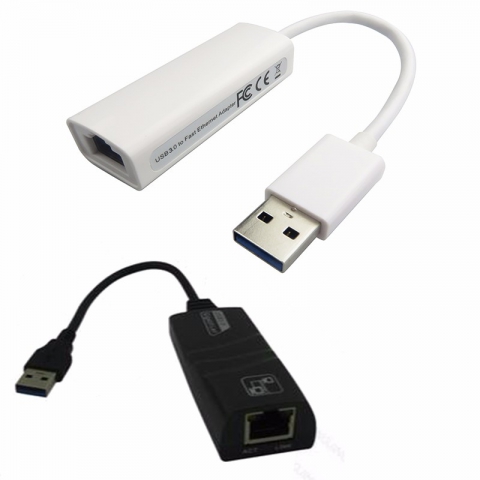 USB 3.0 male to 10/100/1000Mbps Gigabit external RJ45 female network Lan card Adapter