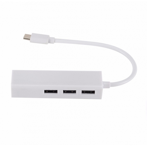 USB 3.1 Type-C to RJ45 100Mbps 3xUSB 2.0 port adapter ethernet adapter hub adapter