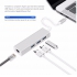 USB 3.1 Type C USB-C 3 Ports Hub with Gigabit Ethernet Network LAN Adapter Multiple for laptop