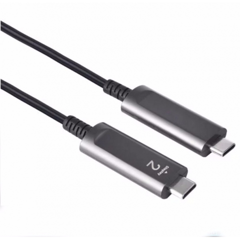 USB 3.1 active optical cable Type C A Male to A Male Plug Fiber Optic Cable