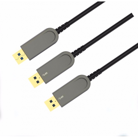 AOC USB 3.0 to USB 3.0 Active Optical Cable length 10m 20m 30m 50m 100M