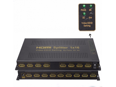 1x16 HDMI Splitter